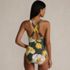 Women's Petite Tugless X-Back One Piece Swimsuit, Back