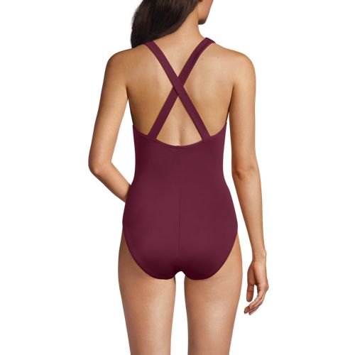 Women's Tugless X-Back One Piece Swimsuit - image 3