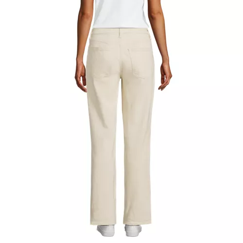 Women's Denim Mid Rise Boyfriend Jeans, Back