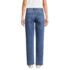 Women's Petite Denim Mid Rise Boyfriend Jeans, Back