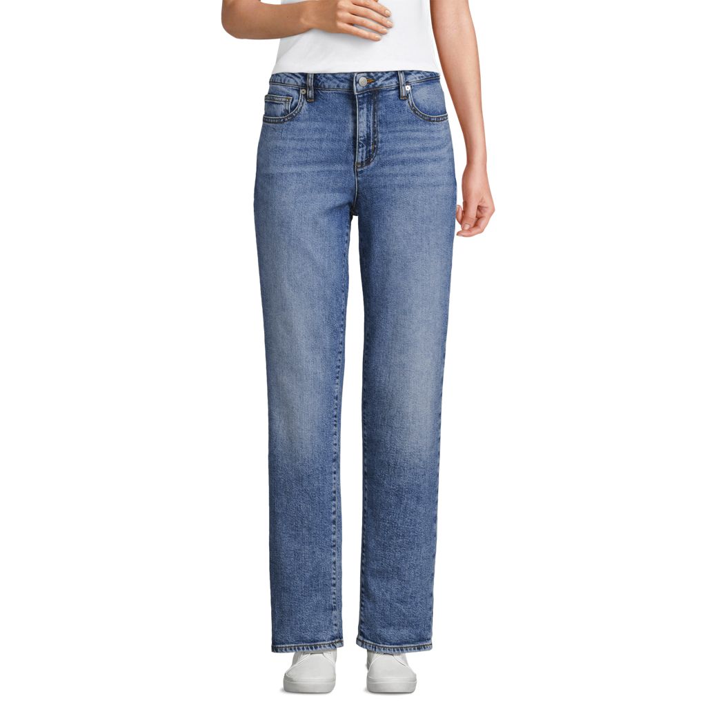 Women's Denim Mid Rise Boyfriend Jeans