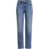 Women's Petite Denim Mid Rise Boyfriend Jeans, Front