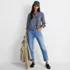 Women's Denim Mid Rise Boyfriend Jeans, alternative image