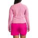 Women's Plus Size Long Sleeve Rash Guard Cover-up UPF 50, Back