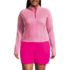 Women's Plus Size Long Sleeve Rash Guard Cover-up UPF 50, Front