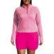 Women's Plus Size Long Sleeve Rash Guard Cover-up UPF 50, Front