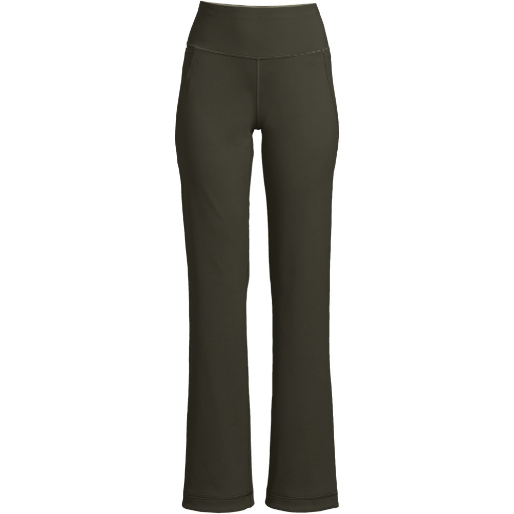 Women's Wide Waistband Yoga Flare Pants