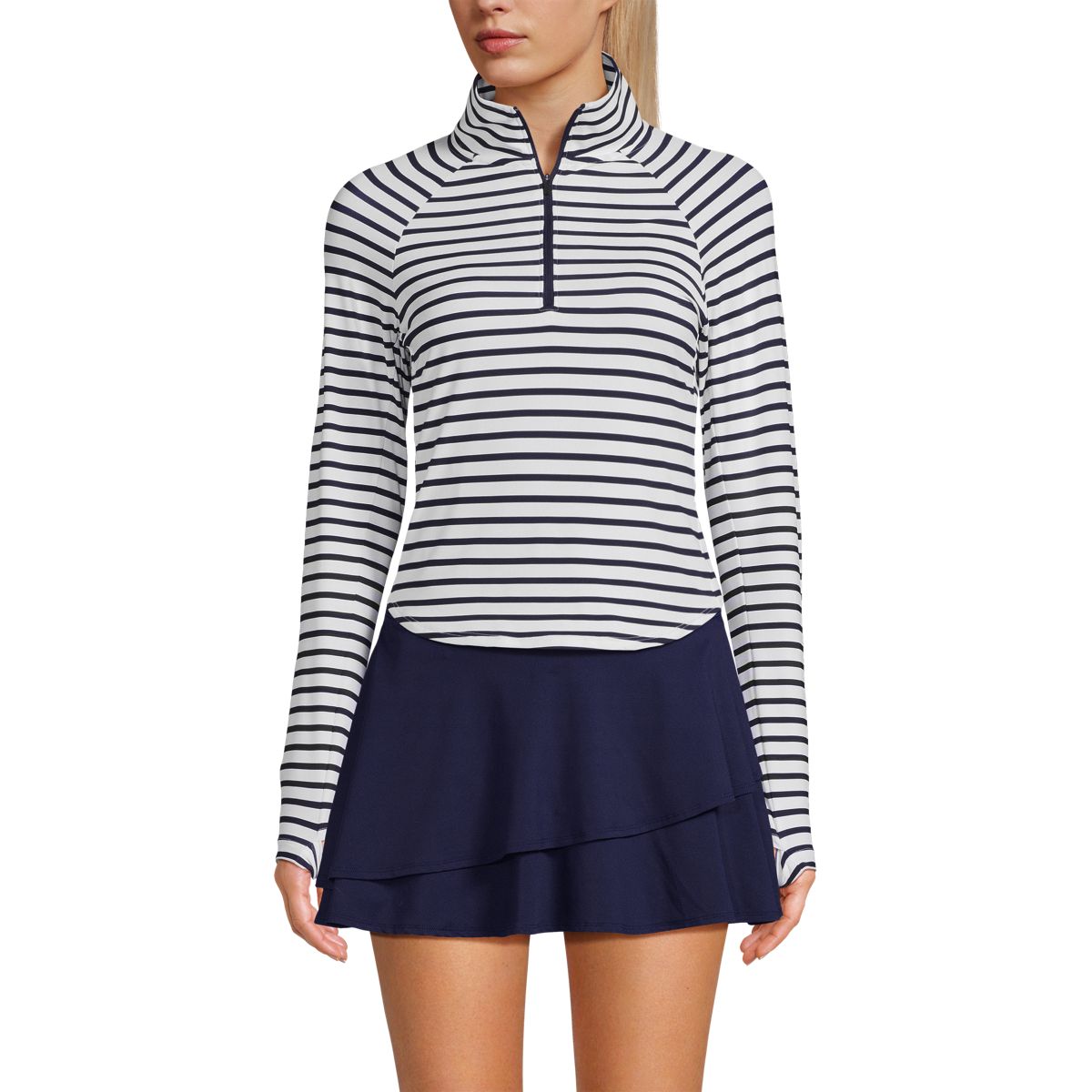Women's Long Sleeve Rash Guard Cover-up UPF 50
