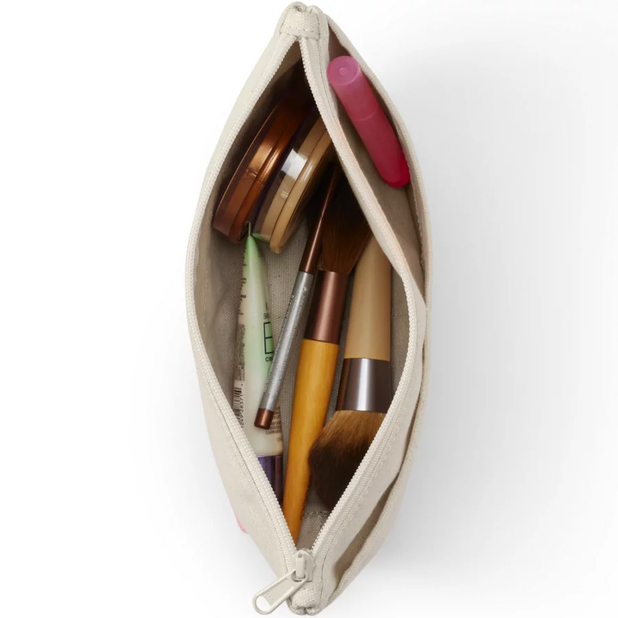 Zipper Canvas Pouch view 3