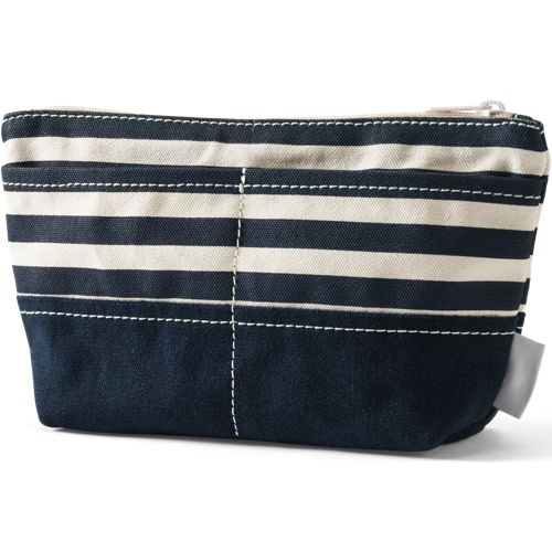 Zipper Canvas Pouch, Back