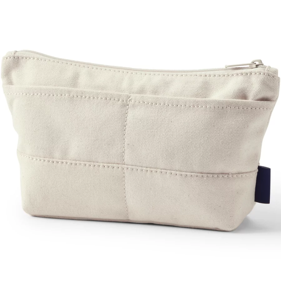 Zipper Canvas Pouch