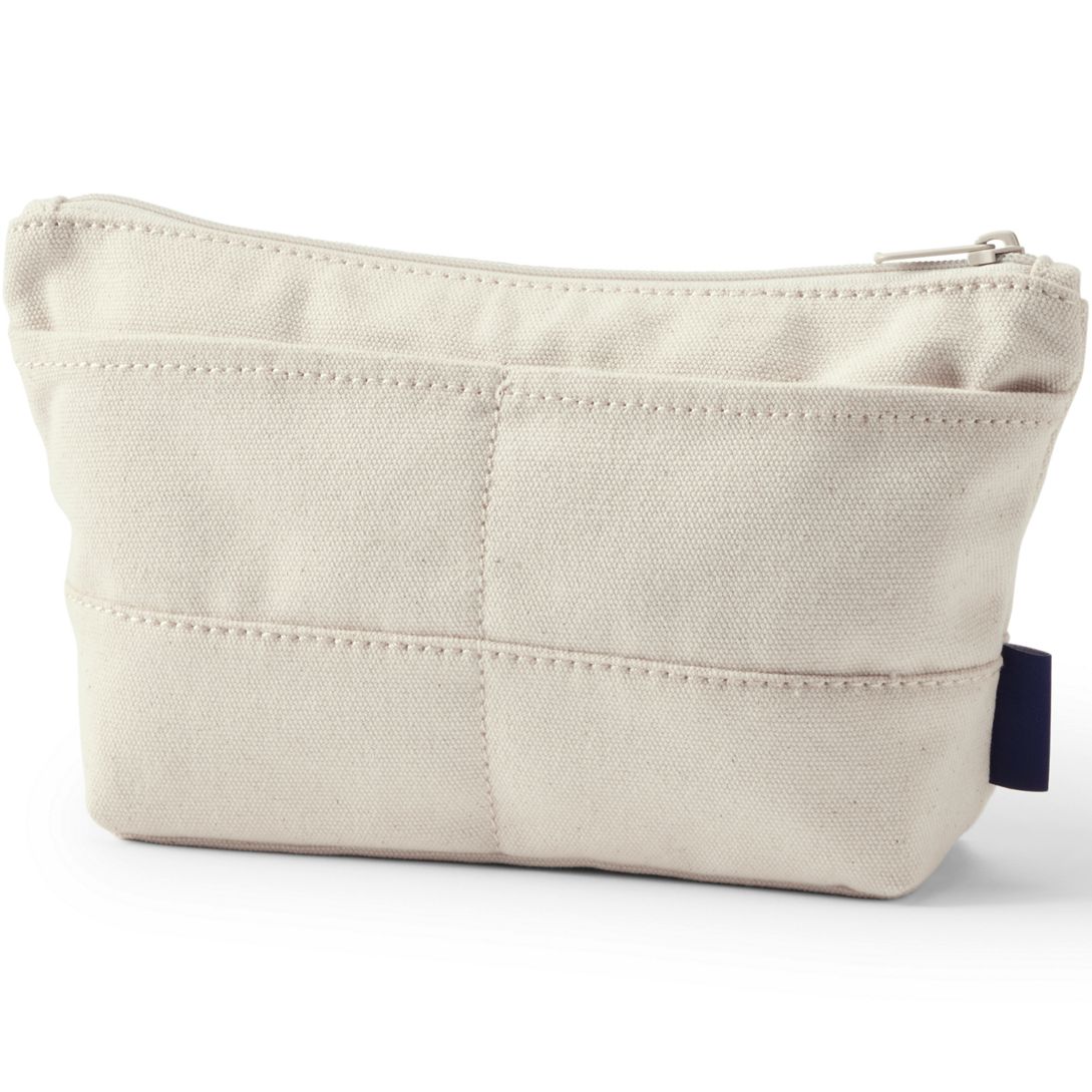Zipper Canvas Pouch