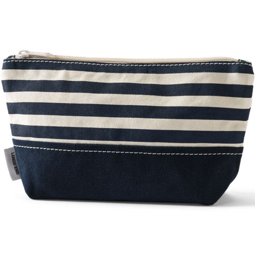 Zipper Canvas Pouch, Front