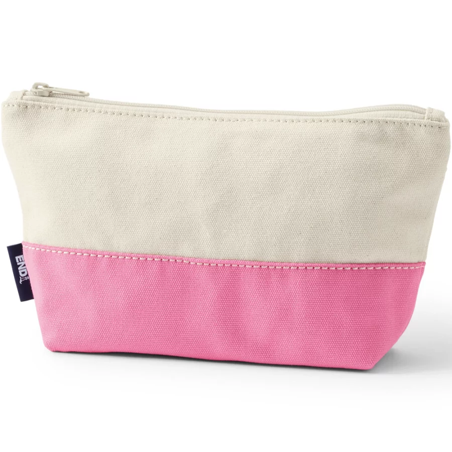Zipper Canvas Pouch view 2