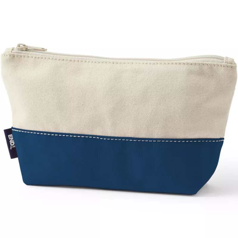 Zipper Canvas Pouch, Front
