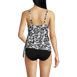 Women's Slender Suit Fauxkini One Piece Swimsuit, Back