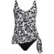 Women's Slender Suit Fauxkini One Piece Swimsuit, Front