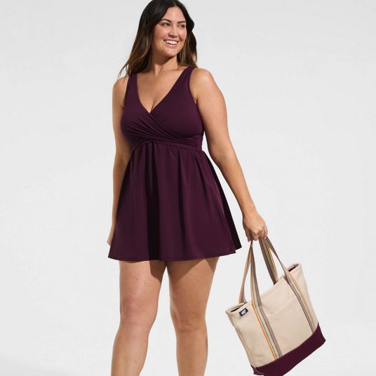 Women's Plus Size Swim Dresses | Lands' End