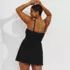 Women's SlenderSuit V-neck Wrap Swim Dress One Piece Swimsuit, Back