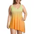 Women's Plus Size SlenderSuit Fauxkini Low Leg One Piece Swimsuit, alternative image