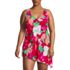 Women's Plus Size SlenderSuit Fauxkini Low Leg One Piece Swimsuit, alternative image