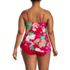 Women's Plus Size SlenderSuit Fauxkini Low Leg One Piece Swimsuit, Back