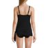 Women's Slender Suit Fauxkini Low Leg One Piece Swimsuit, Back