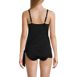 Women's Slender Suit Fauxkini One Piece Swimsuit, Back