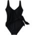 Women's Slender Suit Fauxkini Low Leg One Piece Swimsuit, alternative image