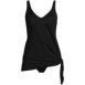 Women's Slender Suit Fauxkini One Piece Swimsuit, Front