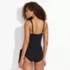 Women's SlenderSuit Fauxkini Low Leg One Piece Swimsuit, Back