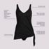 Women's Slender Suit Fauxkini Low Leg One Piece Swimsuit, alternative image