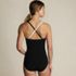 Women's SlenderSuit Pleated Low Leg One Piece Swimsuit, Back