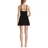 Women's SlenderSuit V-neck Wrap Swim Dress One Piece Swimsuit, Back