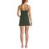 Women's SlenderSuit V-neck Wrap Swim Dress One Piece Swimsuit, Back