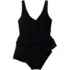 Women's SlenderSuit V-neck Wrap Swim Dress One Piece Swimsuit, alternative image