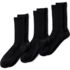School Uniform Men's Cotton Crew Socks 3 Pack, Front
