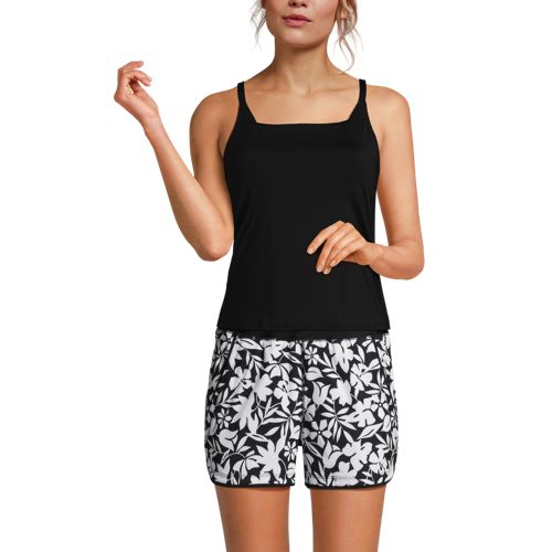Women's Square Neck Tankini Swimsuit Top - image 3