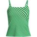 Women's Square Neck Tankini Swimsuit Top, Front