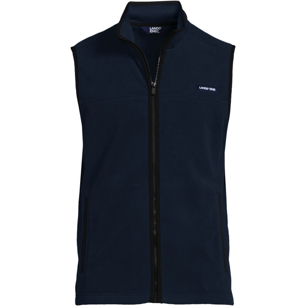 Lands end mens vest best sale