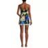 Women's SlenderSuit Wrap Swim Dress Swimsuit, Back