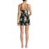 Women's SlenderSuit Wrap Swim Dress Swimsuit, Back