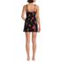 Women's SlenderSuit Wrap Swim Dress Swimsuit, Back