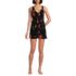 Women's SlenderSuit Wrap Swim Dress Swimsuit, Front