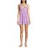 Women's SlenderSuit Wrap Swim Dress Swimsuit, Front