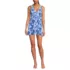 Women's New SlenderSuit Wrap Swim Dress Swimsuit Print, Front