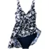 Women's New SlenderSuit Wrap Swim Dress Swimsuit Print, alternative image