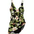Women's Plus Size New SlenderSuit Wrap Swim Dress Swimsuit Print, alternative image