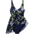 Women's New SlenderSuit Wrap Swim Dress Swimsuit Print, alternative image