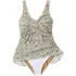Women's New SlenderSuit Wrap Swim Dress Swimsuit Print, alternative image